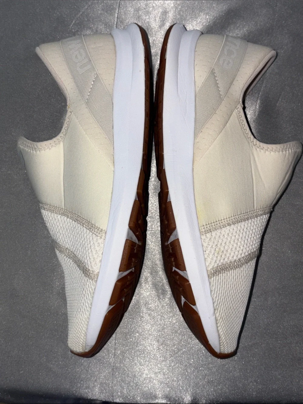 New Balance Women’s FuelCore Nergize Slip-on Beige Sneakers   Size 9